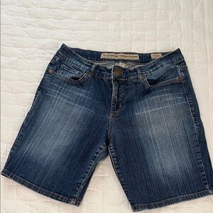 Nine West Dark Blue Jean Shorts